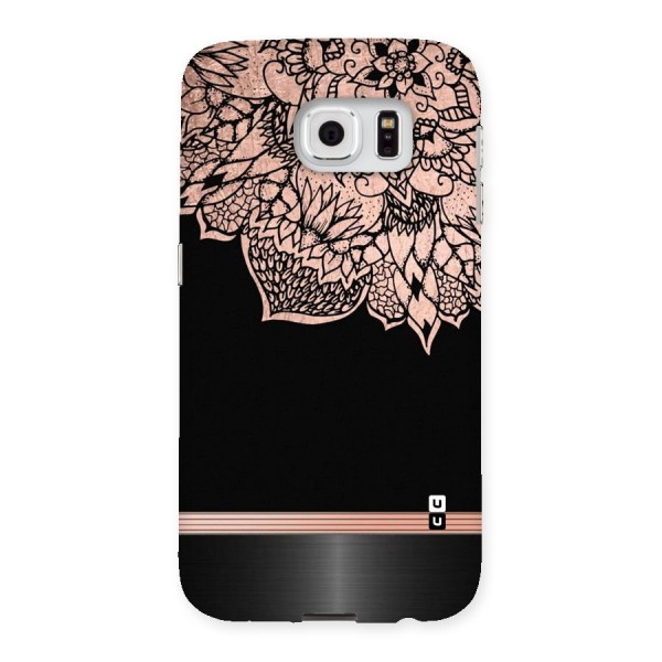 Classic Black Sleak Design Back Case for Samsung Galaxy S6