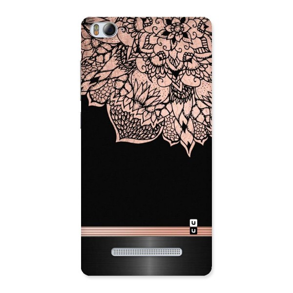 Classic Black Sleak Design Back Case for Xiaomi Mi4i