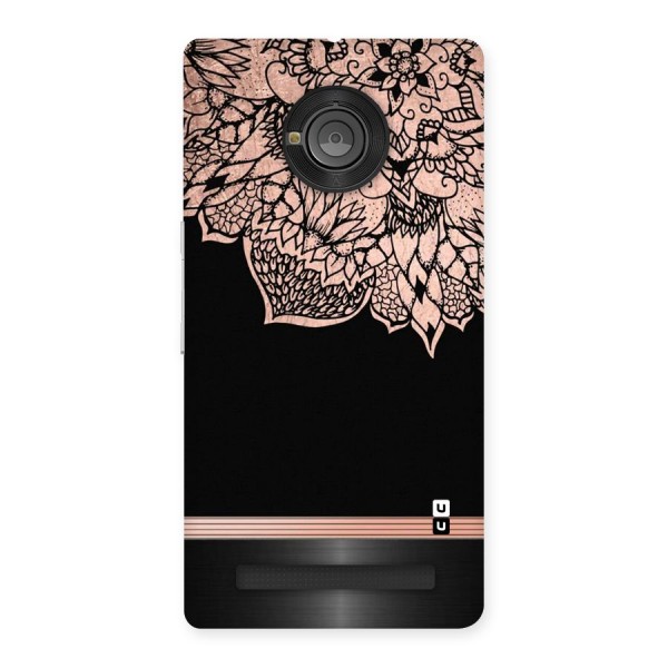 Classic Black Sleak Design Back Case for Yu Yuphoria