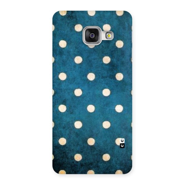 Classic Blue Polka Back Case for Galaxy A3 2016