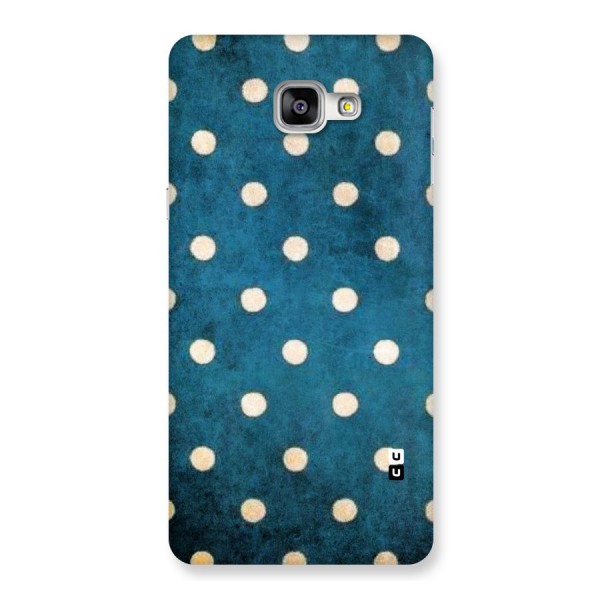 Classic Blue Polka Back Case for Galaxy A9