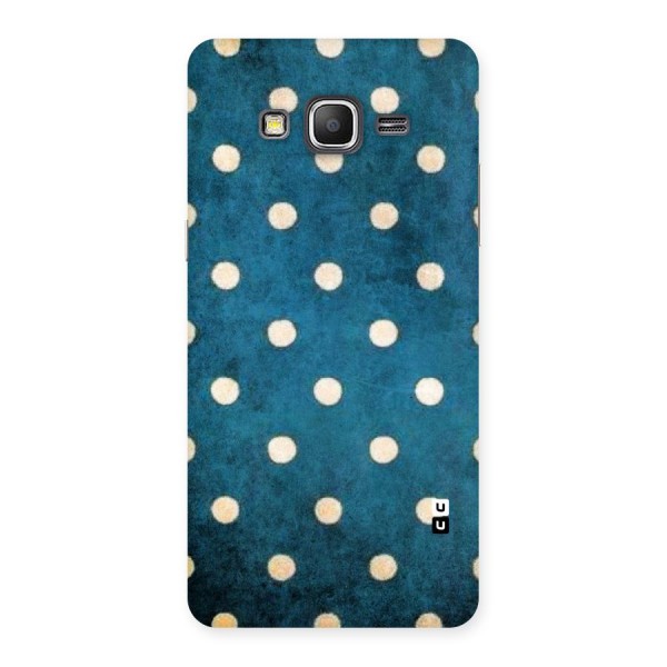 Classic Blue Polka Back Case for Galaxy Grand Prime