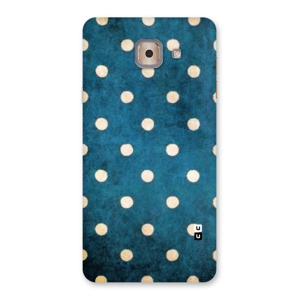 Classic Blue Polka Back Case for Galaxy J7 Max