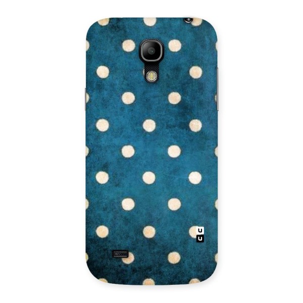 Classic Blue Polka Back Case for Galaxy S4 Mini