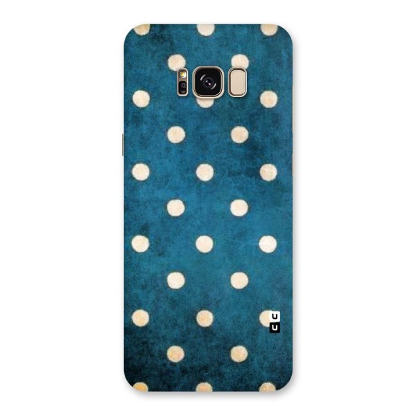 Classic Blue Polka Back Case for Galaxy S8 Plus