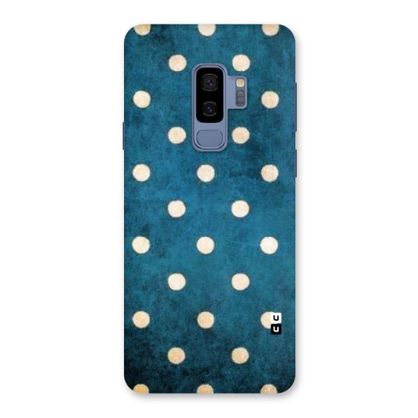 Classic Blue Polka Back Case for Galaxy S9 Plus