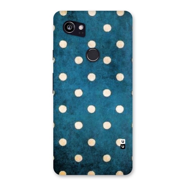 Classic Blue Polka Back Case for Google Pixel 2 XL