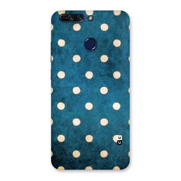 Classic Blue Polka Back Case for Honor 8 Pro