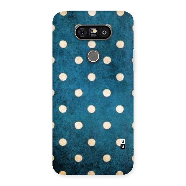 Classic Blue Polka Back Case for LG G5