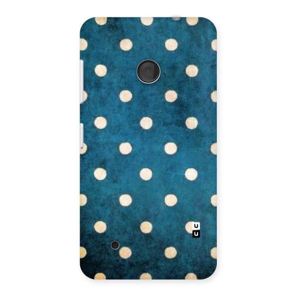 Classic Blue Polka Back Case for Lumia 530