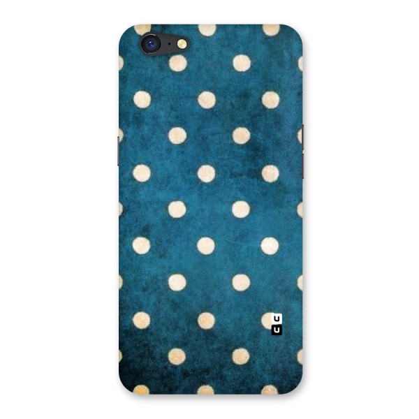 Classic Blue Polka Back Case for Oppo A71