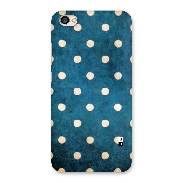 Classic Blue Polka Back Case for Redmi Y1 Lite