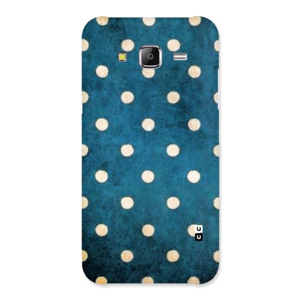 Classic Blue Polka Back Case for Samsung Galaxy J5