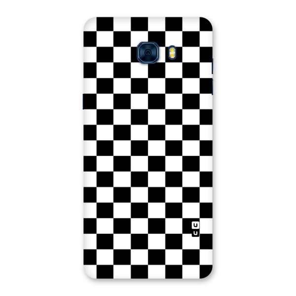 Classic Check Back Case for Galaxy C7 Pro