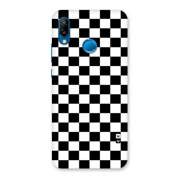 Classic Check Back Case for Huawei P20 Lite