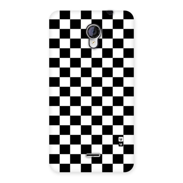 Classic Check Back Case for Micromax Unite 2 A106