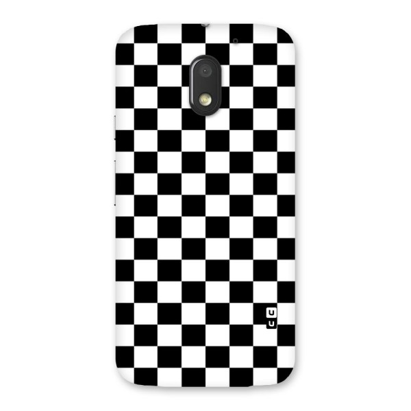 Classic Check Back Case for Moto E3 Power