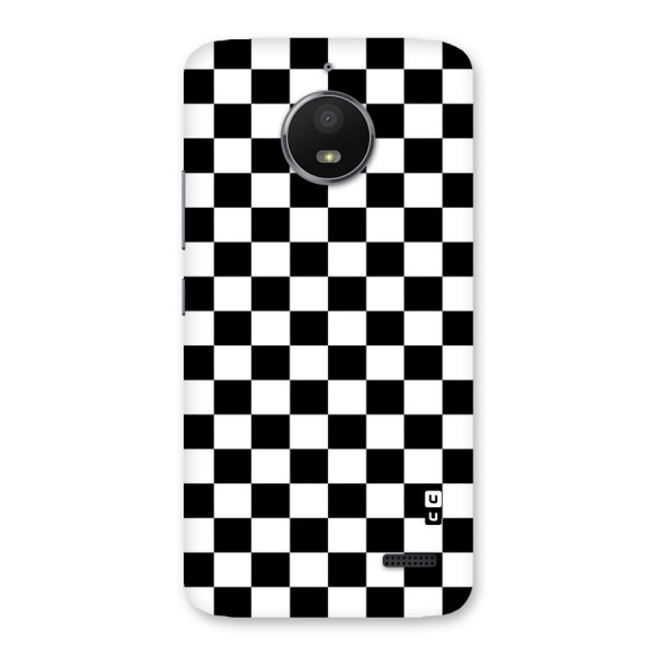 Classic Check Back Case for Moto E4