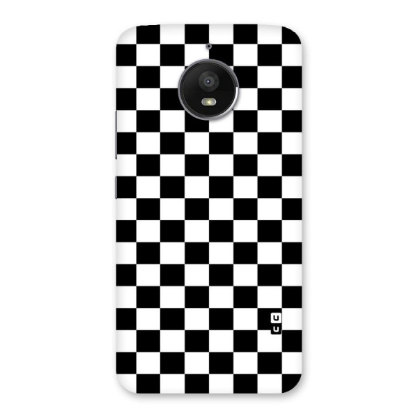 Classic Check Back Case for Moto E4 Plus