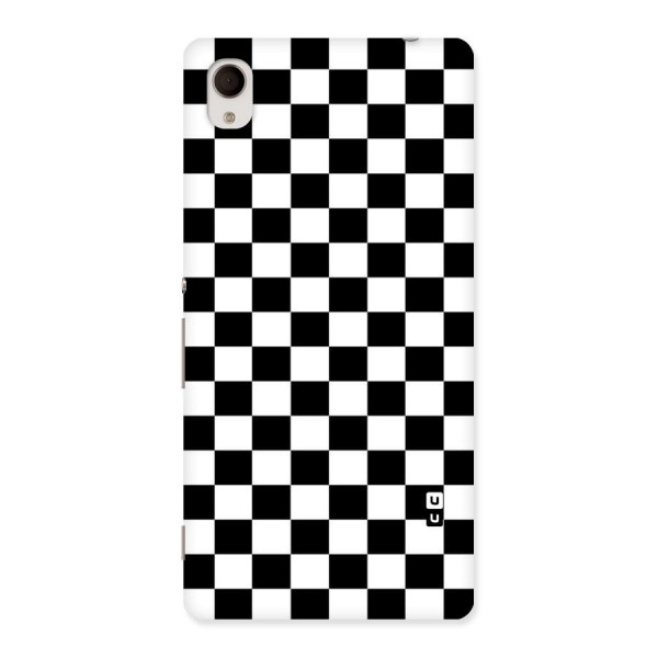 Classic Check Back Case for Xperia M4 Aqua