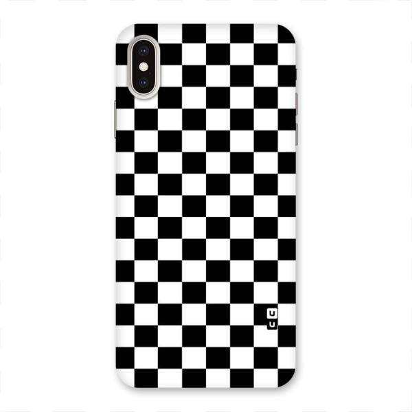 Classic Check Back Case for iPhone XS Max