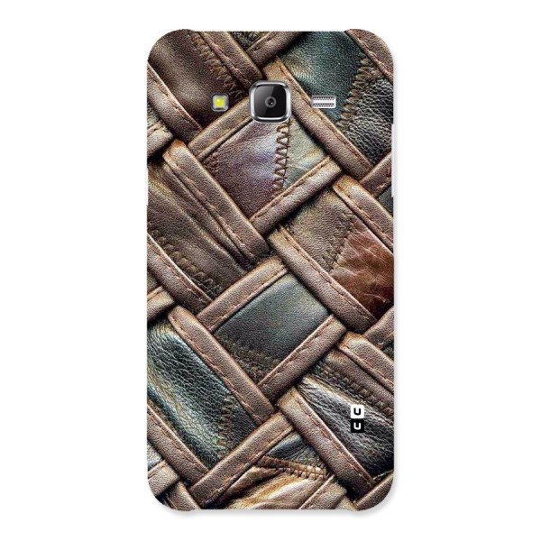 Classic Leather Belt Design Back Case for Samsung Galaxy J5