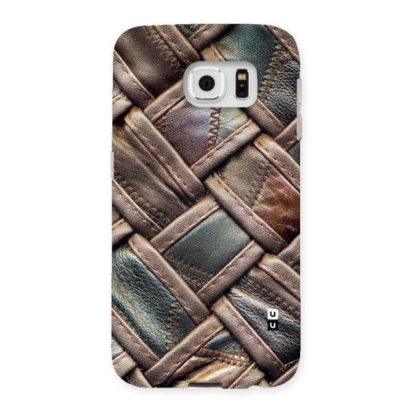 Classic Leather Belt Design Back Case for Samsung Galaxy S6