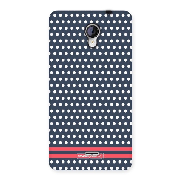 Classic Polka Dots Back Case for Micromax Unite 2 A106