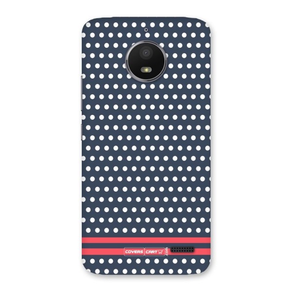 Classic Polka Dots Back Case for Moto E4