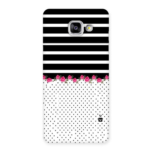 Classic Polka Stripes Back Case for Galaxy A5 2016