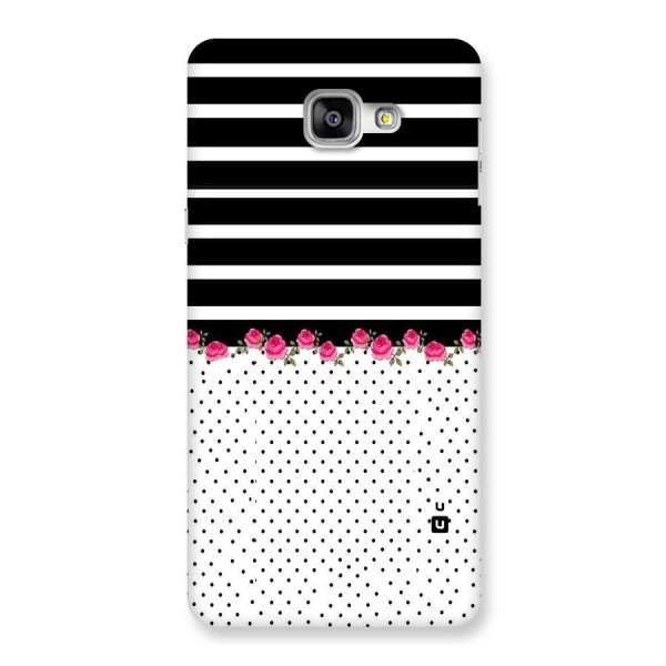 Classic Polka Stripes Back Case for Galaxy A9