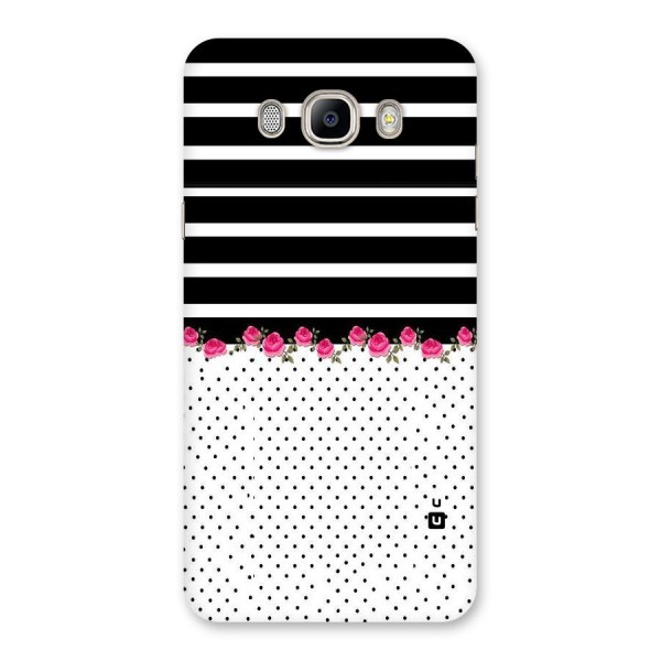 Classic Polka Stripes Back Case for Galaxy On8