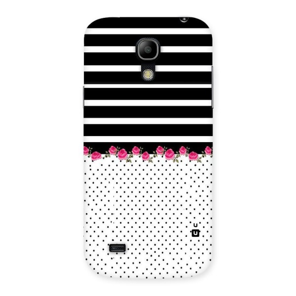 Classic Polka Stripes Back Case for Galaxy S4 Mini