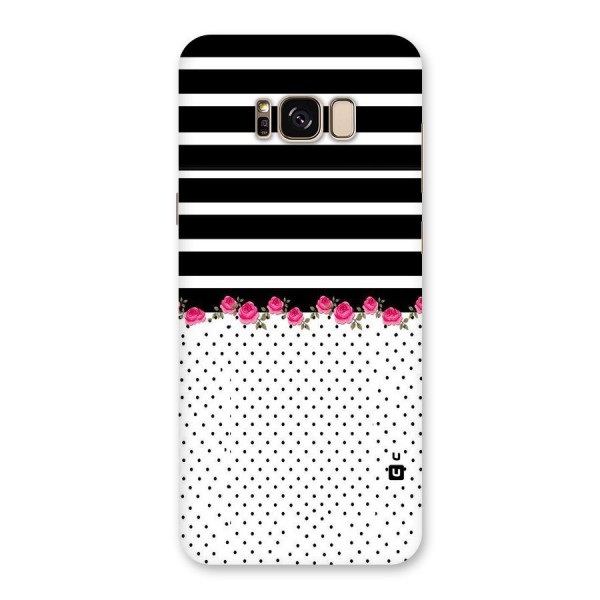 Classic Polka Stripes Back Case for Galaxy S8 Plus