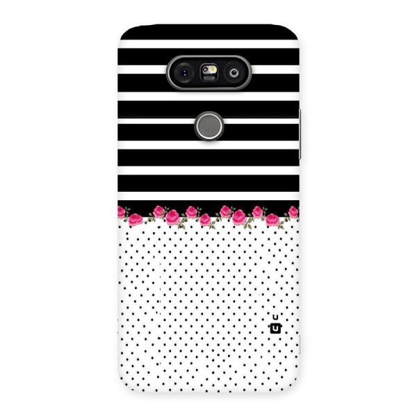 Classic Polka Stripes Back Case for LG G5