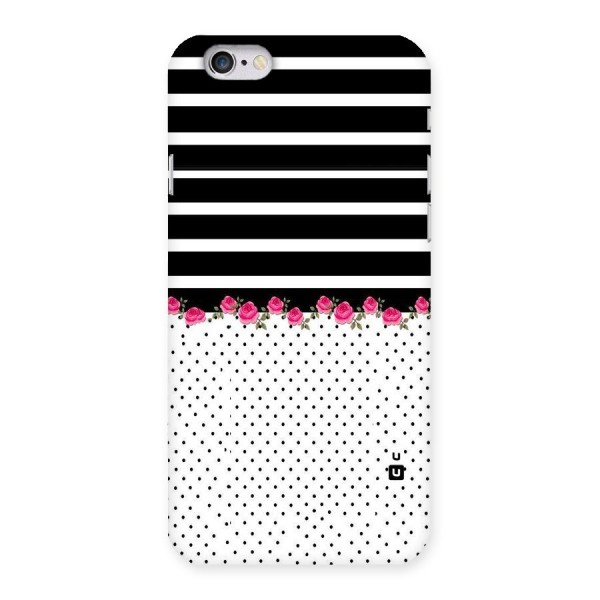 Classic Polka Stripes Back Case for iPhone 6 6S