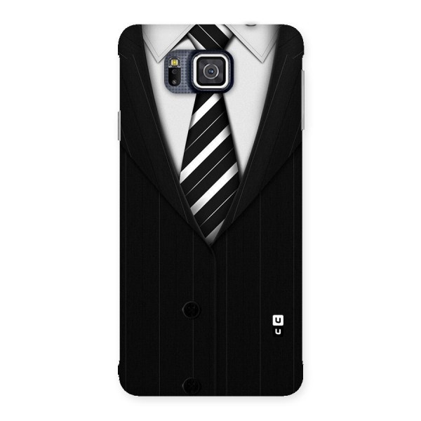 Classic Ready Suit Back Case for Galaxy Alpha