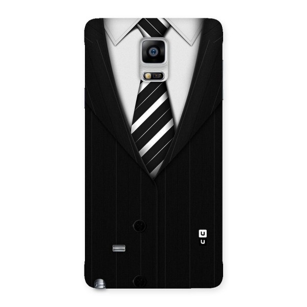 Classic Ready Suit Back Case for Galaxy Note 4