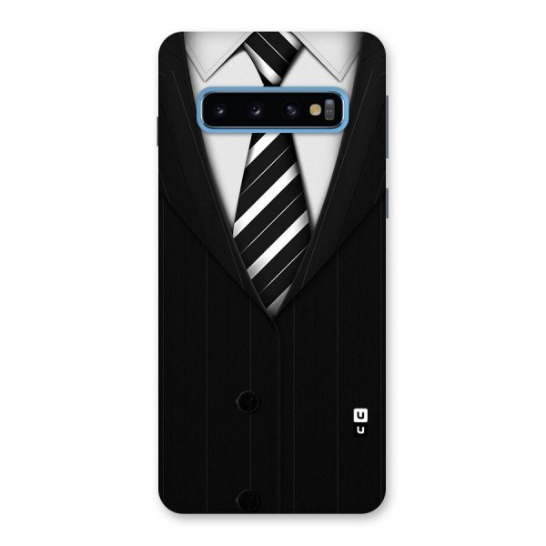 Classic Ready Suit Back Case for Galaxy S10