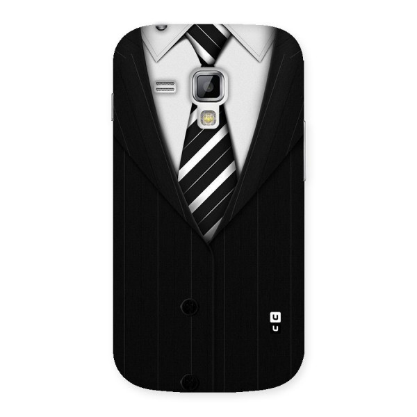 Classic Ready Suit Back Case for Galaxy S Duos