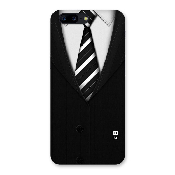 Classic Ready Suit Back Case for OnePlus 5