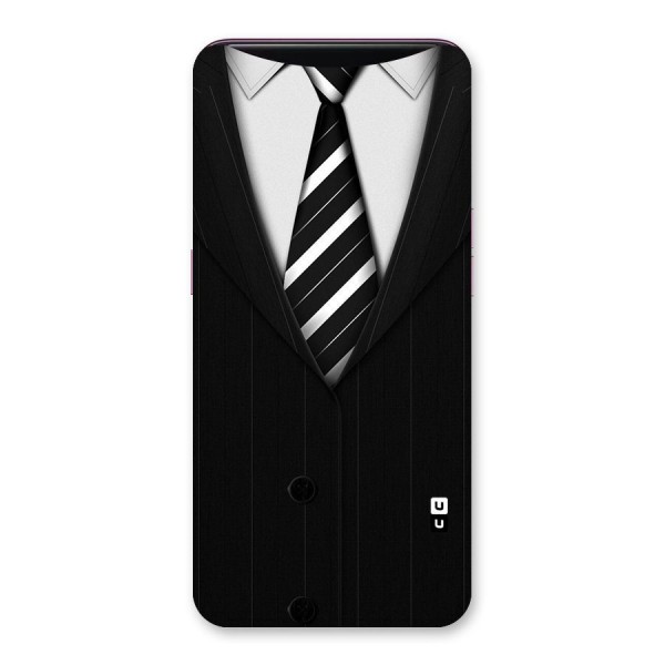 Classic Ready Suit Back Case for Oppo Find X