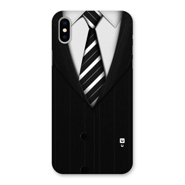 Classic Ready Suit Back Case for iPhone X