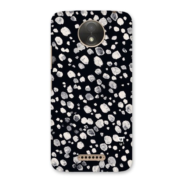 Classic Rocks Pattern Back Case for Moto C Plus