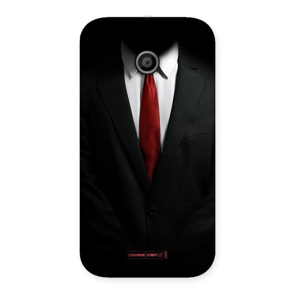 Classic Suit Back Case for Moto E