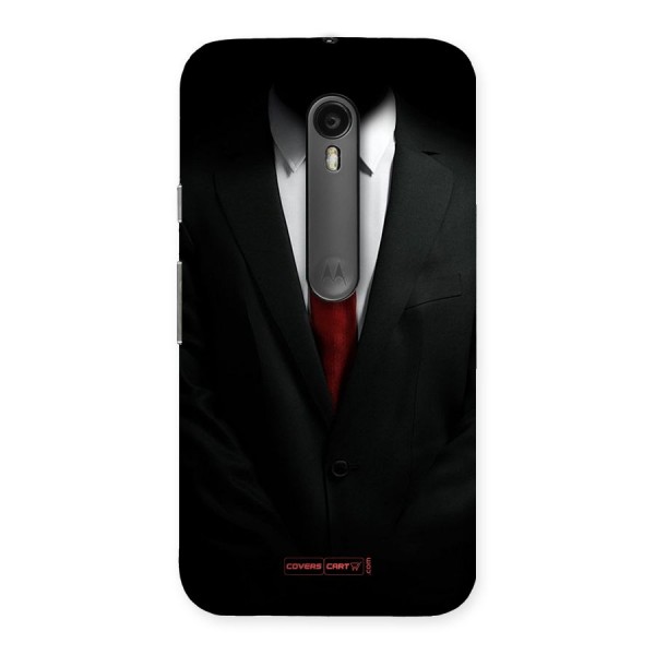 Classic Suit Back Case for Moto G3