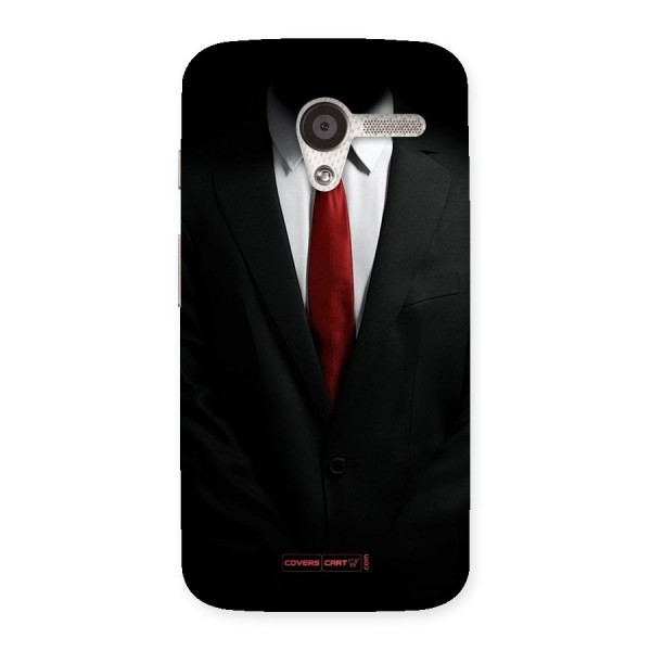 Classic Suit Back Case for Moto X