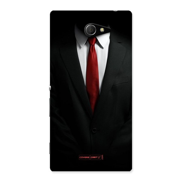 Classic Suit Back Case for Sony Xperia M2