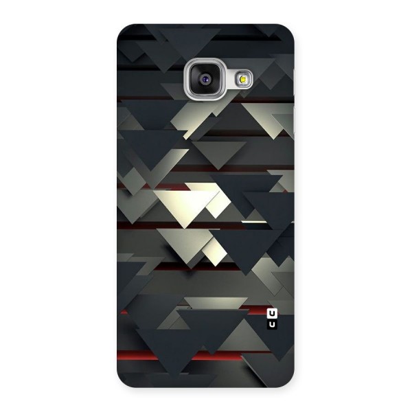 Classic Triangles Design Back Case for Galaxy A3 2016