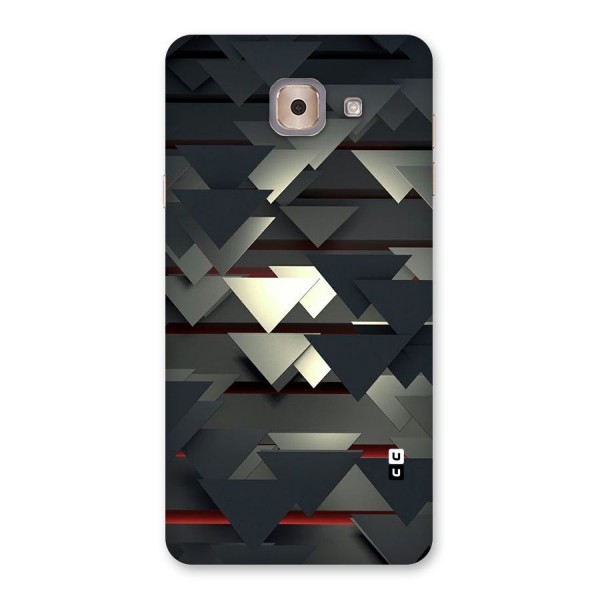 Classic Triangles Design Back Case for Galaxy J7 Max